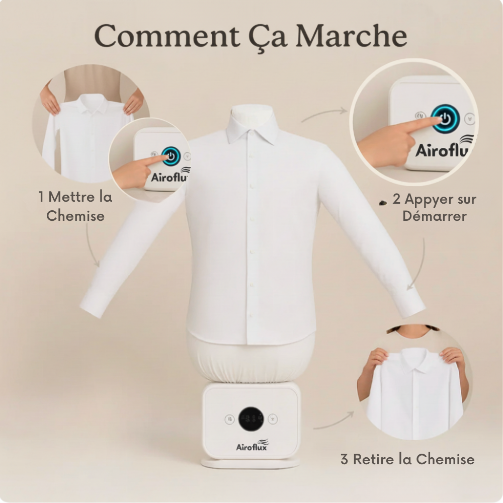 Airoflux™ - Machine à Repassage Automatique